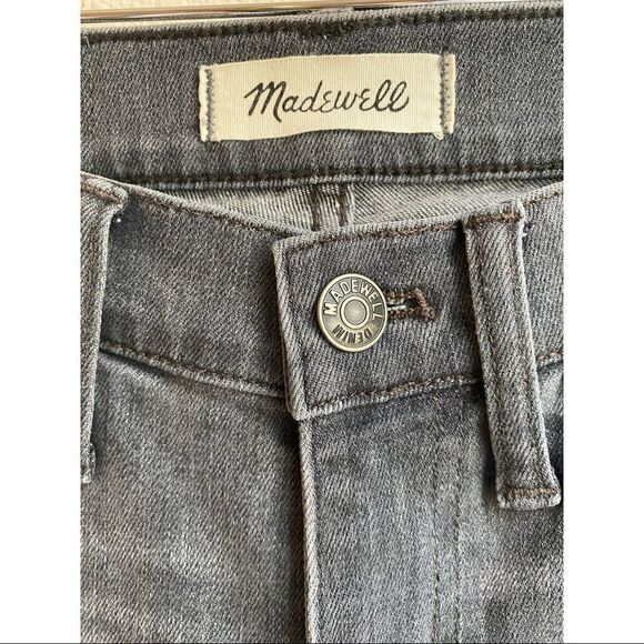 MADEWELL | 9” High Riser Skinny Skinny Gray Jeans, Size 25 - Picture 5 of 16